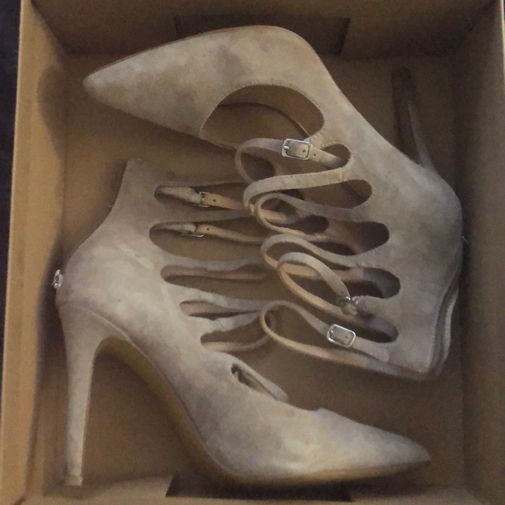 Jessica Simpson Cashmere Heels